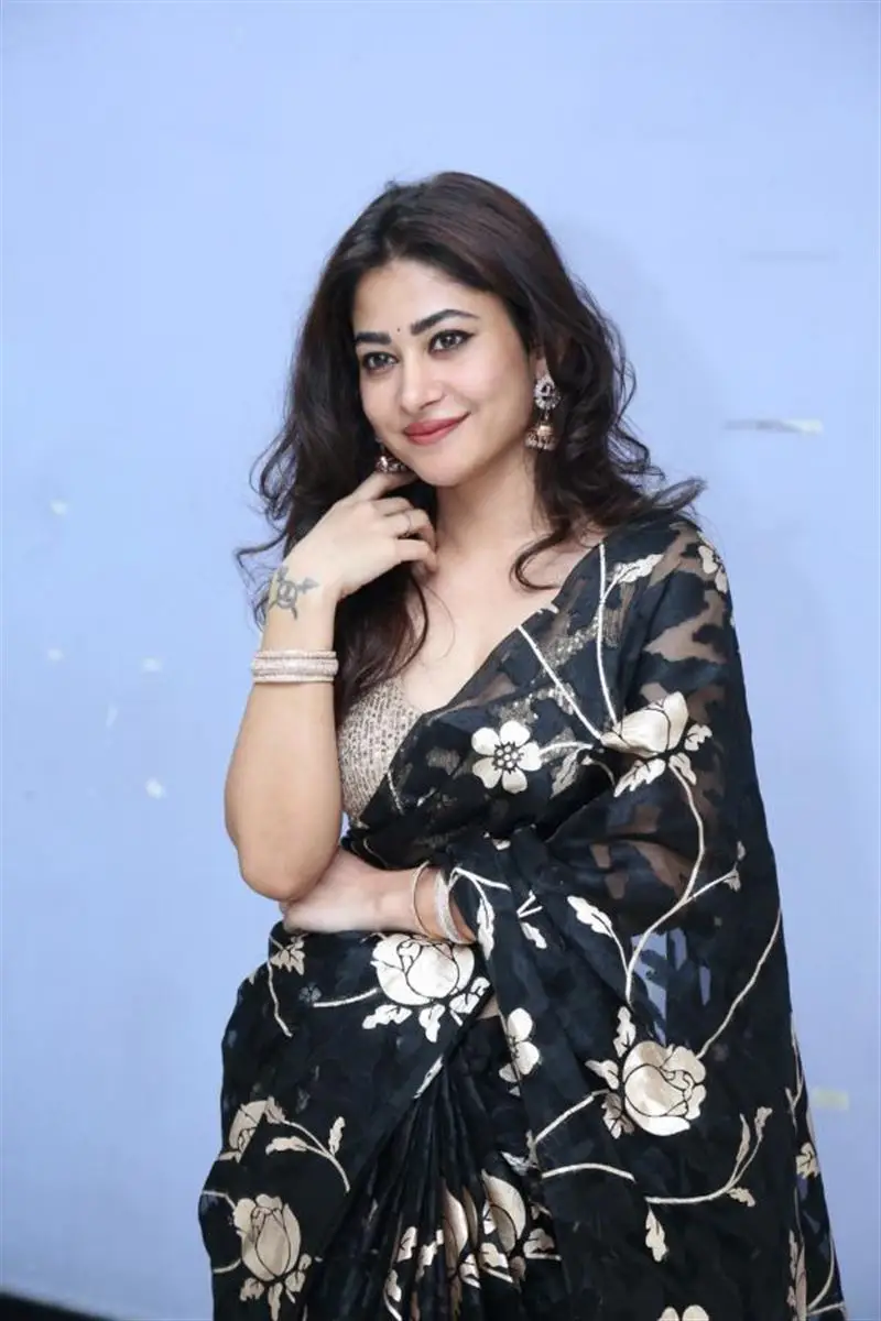 Sonu Thakur Stills in Black Saree